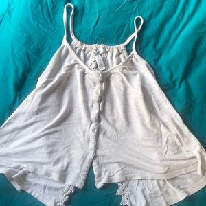 White tank top blouse